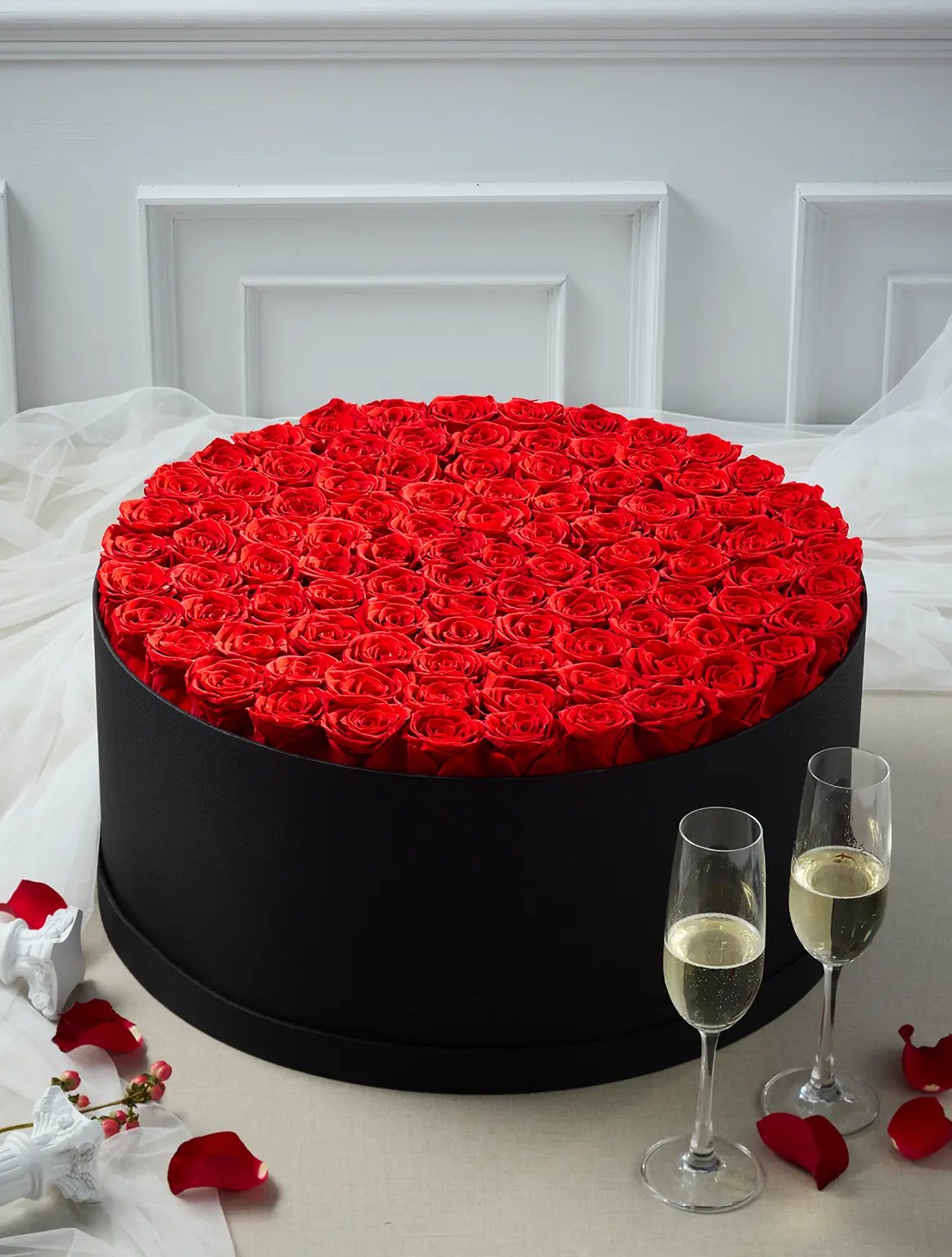 99 Preserved Red Roses